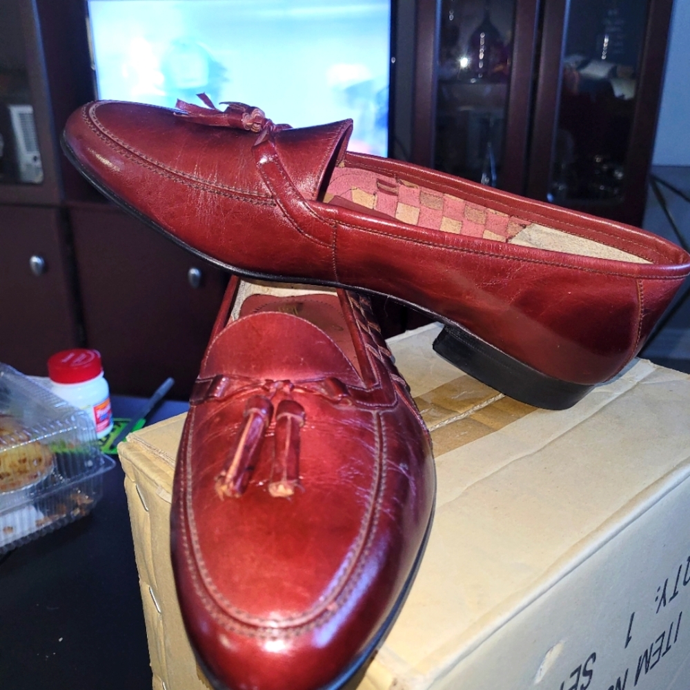 Men's Tassel Leather Loafers